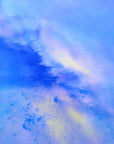 Contemporary blue abstract photography for interior design