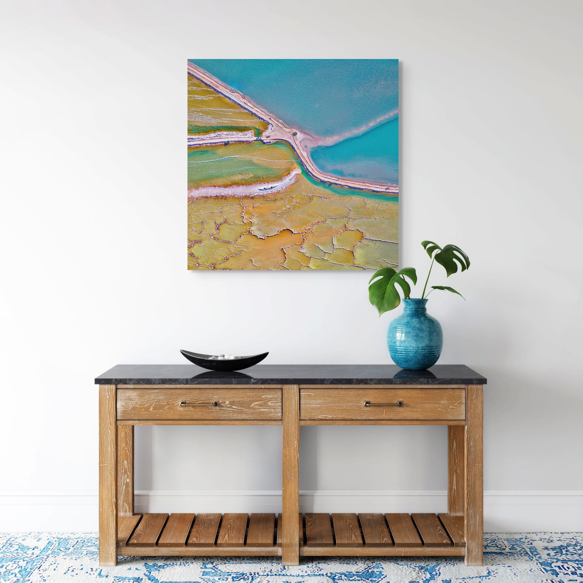 Mineral patterns from above in Western Australia