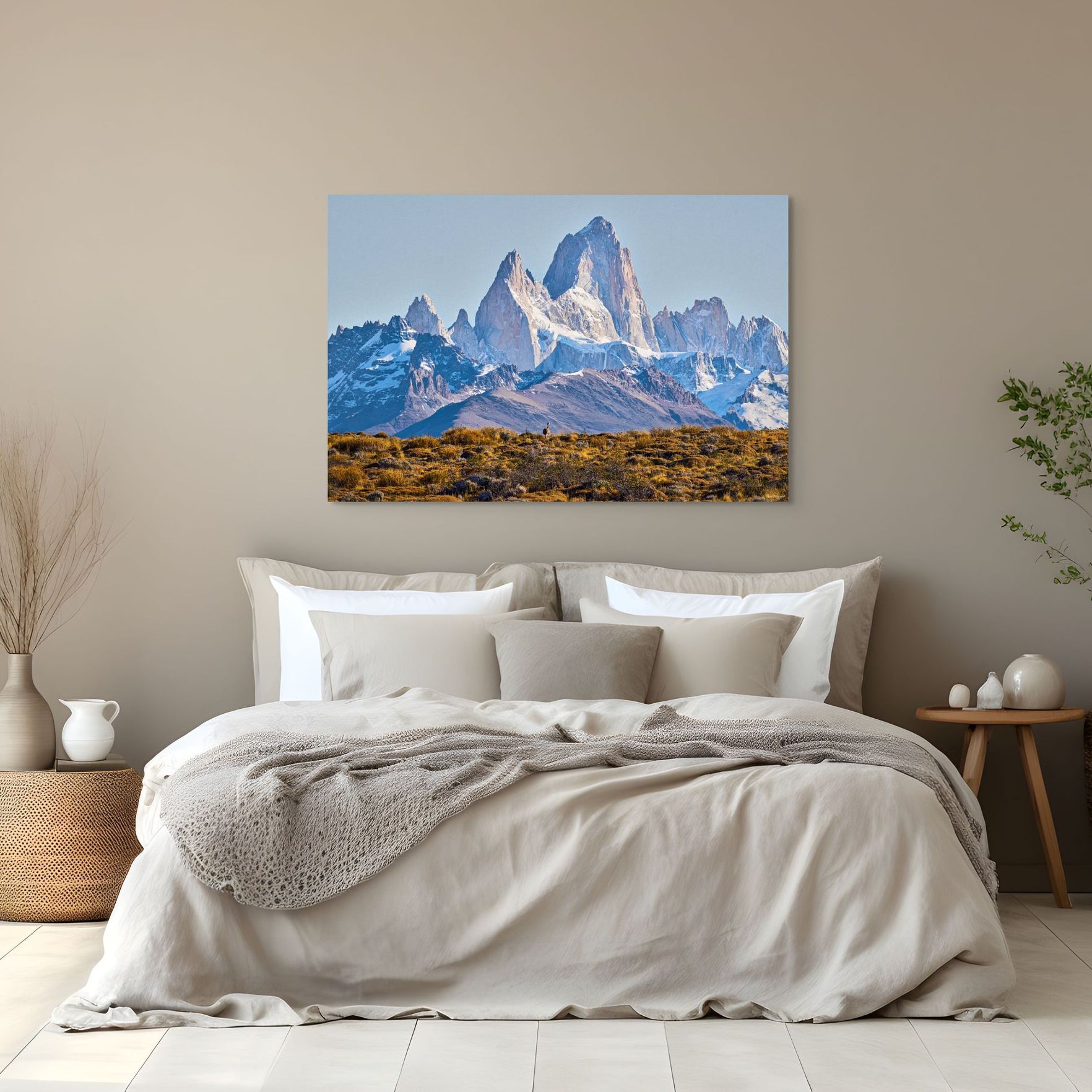 Patagonia sunrise mountain view