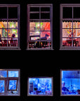 night window photography wall art