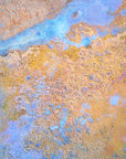 Through Gold Mineral Bloom aerial photography