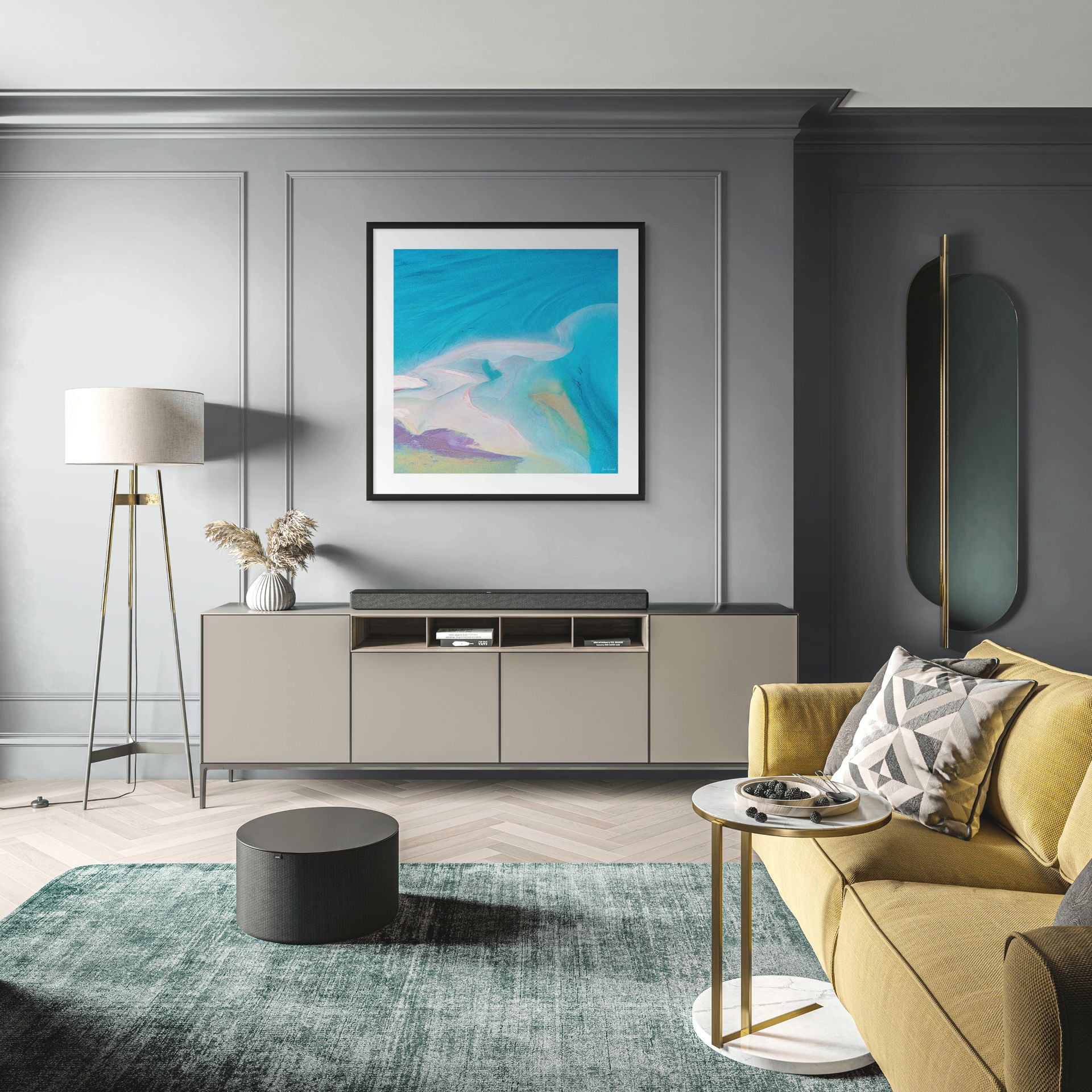 coastal salt flats aerial photography