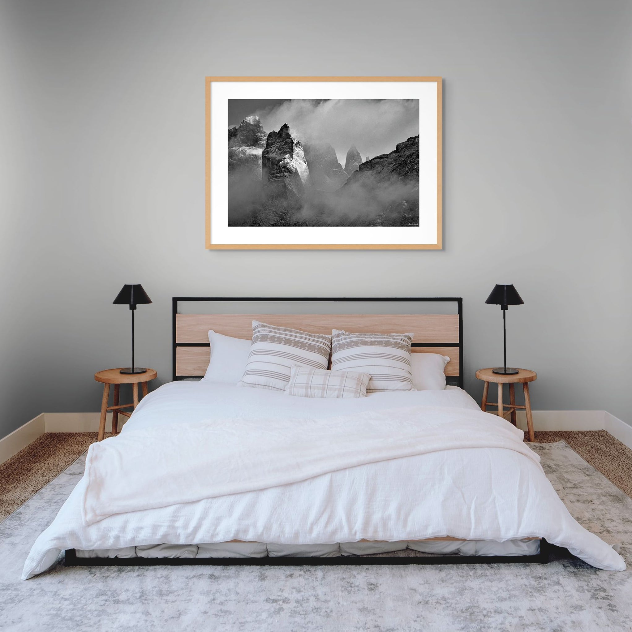 Monochrome fine art landscape photography